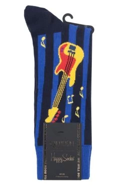 1 Pair Queen 'Another One Bites The Dust' Combed Cotton Socks Unisex - Happy Socks