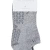 1 Pair Full Front Grip Yoga Organic Cotton Socks Ladies - Tavi Noir