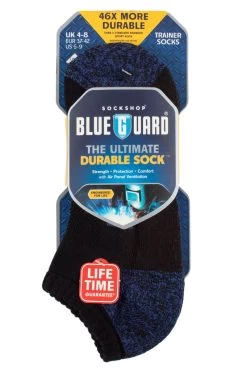Ladies 1 Pair Blueguard Trainer Socks