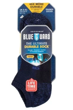 Mens 1 Pair Blueguard Trainer Socks