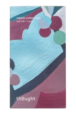 Mens 4 Pair Thought Eull Christmas Dinosaur Organic Cotton Gift Boxed Socks