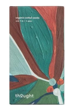 Mens 4 Pair Thought Joseph Christmas Jumper Organic Cotton Gift Boxed Socks