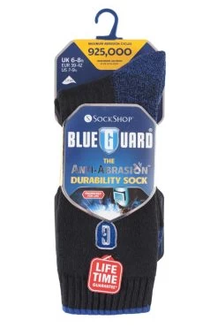 1 Pair Anti-Abrasion Durability Socks Men's - Blueguard