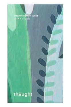 Ladies 4 Pair Thought Granger Organic Cotton Gardening Gift Boxed Socks