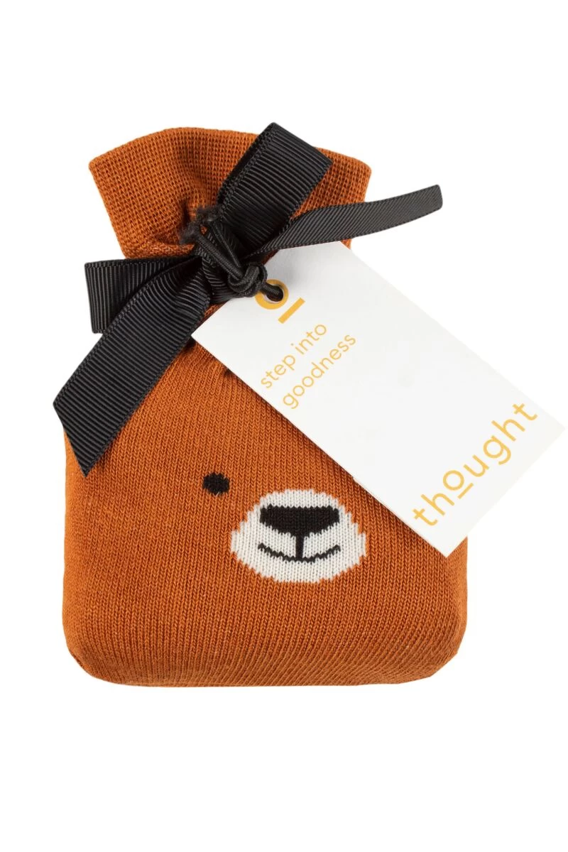 Ladies 1 Pair Thought Tanner Bamboo Animal Socks Gift Bag Socks