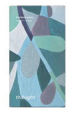 Ladies 4 Pair Thought Amaya Night Bamboo Gift Boxed Socks