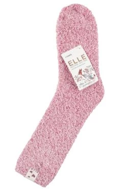 Ladies 2 Pair Elle Cosy Bed & Slipper Socks