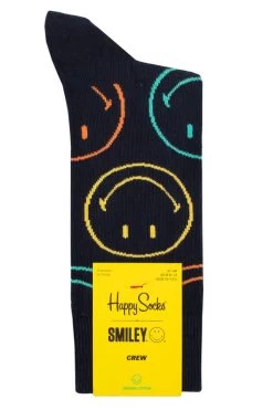 Mens And Ladies 1 Pair Happy Socks Jumbo Smiley Socks
