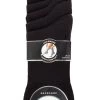 Ladies 5 Pair Gentle Grip Plain Socks
