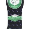 3 Pair Patterned Bamboo Socks Men's - Gentle Grip
