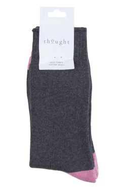 1 Pair Walker Organic Cotton Walking Socks Men's - Thought