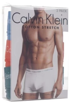 3 Pack Low Rise Trunks Men's - Calvin Klein