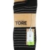 Mens 3 Pair SOCKSHOP TORE 100% Recycled Fine Stripe Cotton Socks