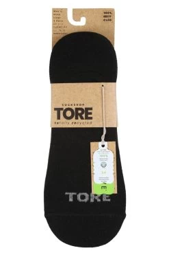 Mens 3 Pair SOCKSHOP TORE 100% Recycled Plain Cotton High Cut Ped Socks