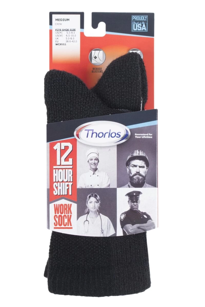 1 Pair 12 Hour Shift Work Socks Unisex - Thorlos