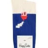 Mens And Ladies 1 Pair Happy Socks Welcome Home Socks