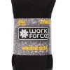 3 Pair Work Wear Socks Men's - Workforce