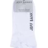 7 Pair Plain Cotton Trainer Socks Men's - Jeff Banks