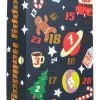 Mens And Ladies 24 Pair Happy Socks Happy Holidays Advent Socks