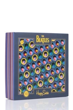 3 Pair The Beatles 2019 Gift Boxed Cotton Socks Unisex - Happy Socks