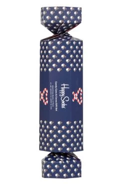 Mens And Ladies 2 Pair Happy Socks Candy Cane & Cocoa Gift Boxed Socks