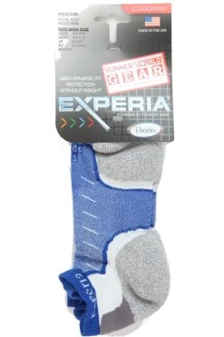 1 Pair Experia By Cushioned Running Micro Mini Crew Socks Unisex - Thorlos