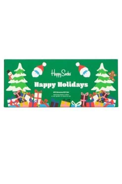 Mens And Ladies 4 Pair Happy Socks Gift Bonanza Gift Boxed Socks