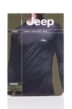 1 Pack Long Sleeved Thermal T-Shirt Men's - Jeep