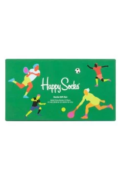 Happy Socks 3 Pair Sports Gift Boxed Socks
