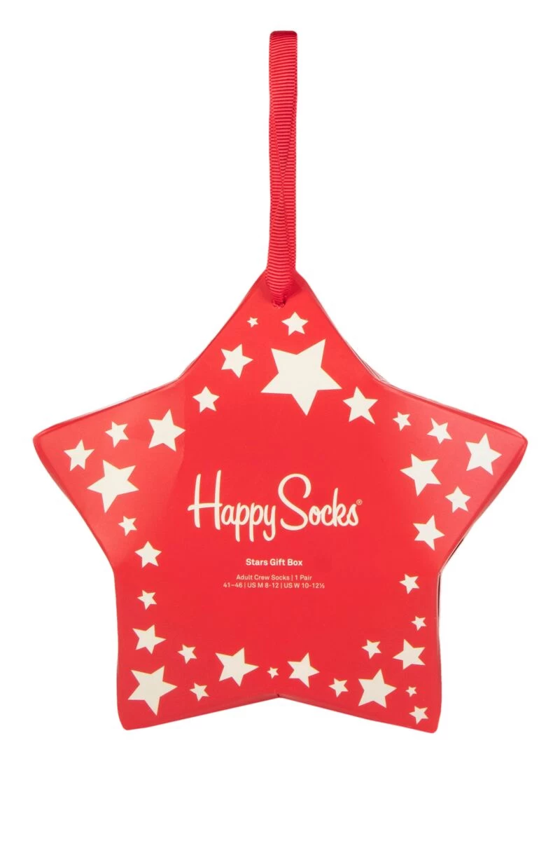 Mens And Ladies 1 Pair Happy Socks Stars Gift Boxed Socks