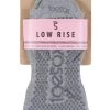 1 Pair Half Toe Organic Cotton Low Rise Yoga Socks Unisex - ToeSox