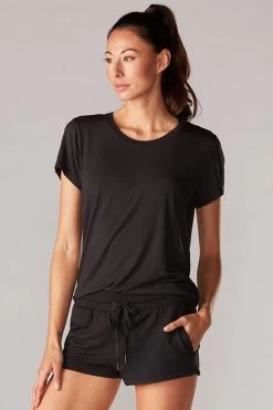 Ladies 1 Pack Tavi Noir Cap Sleeve T-Shirt