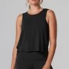 Ladies 1 Pack Tavi Noir High Low Tank Top