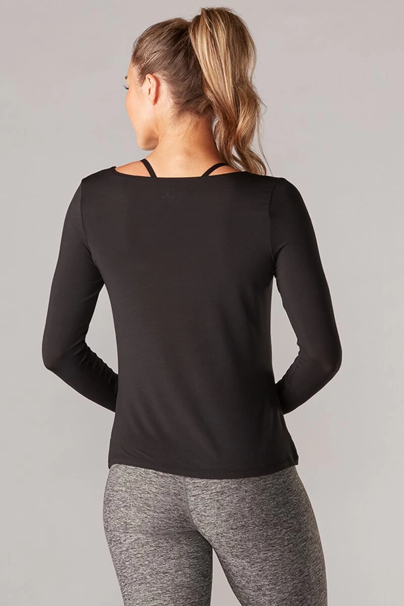 Ladies 1 Pack Tavi Noir Synergy Long Sleeve T-Shirt - Image 3